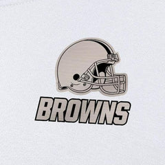 Cleveland Browns Antigua Women's Victory Pullover Sweatshirt - White Pullover