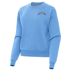 Los Angeles Chargers Antigua Women's Victory Pullover Sweatshirt - Powder Blue Pullover