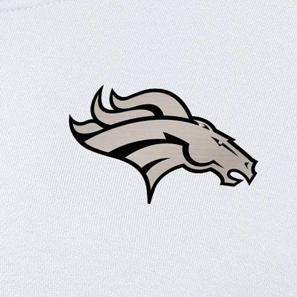 Denver Broncos Antigua Women's Victory Pullover Sweatshirt - White Pullover