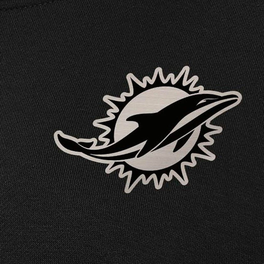 Miami Dolphins Antigua Women's Victory Pullover Sweatshirt - Black Pullover