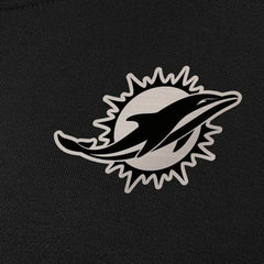 Miami Dolphins Antigua Women's Victory Pullover Sweatshirt - Black Pullover