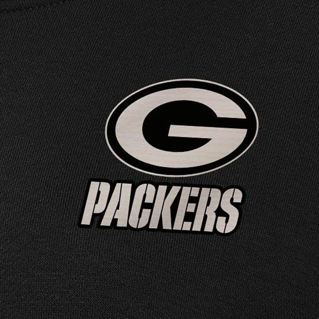 Green Bay Packers Antigua Women's Victory Pullover Sweatshirt - Black Pullover