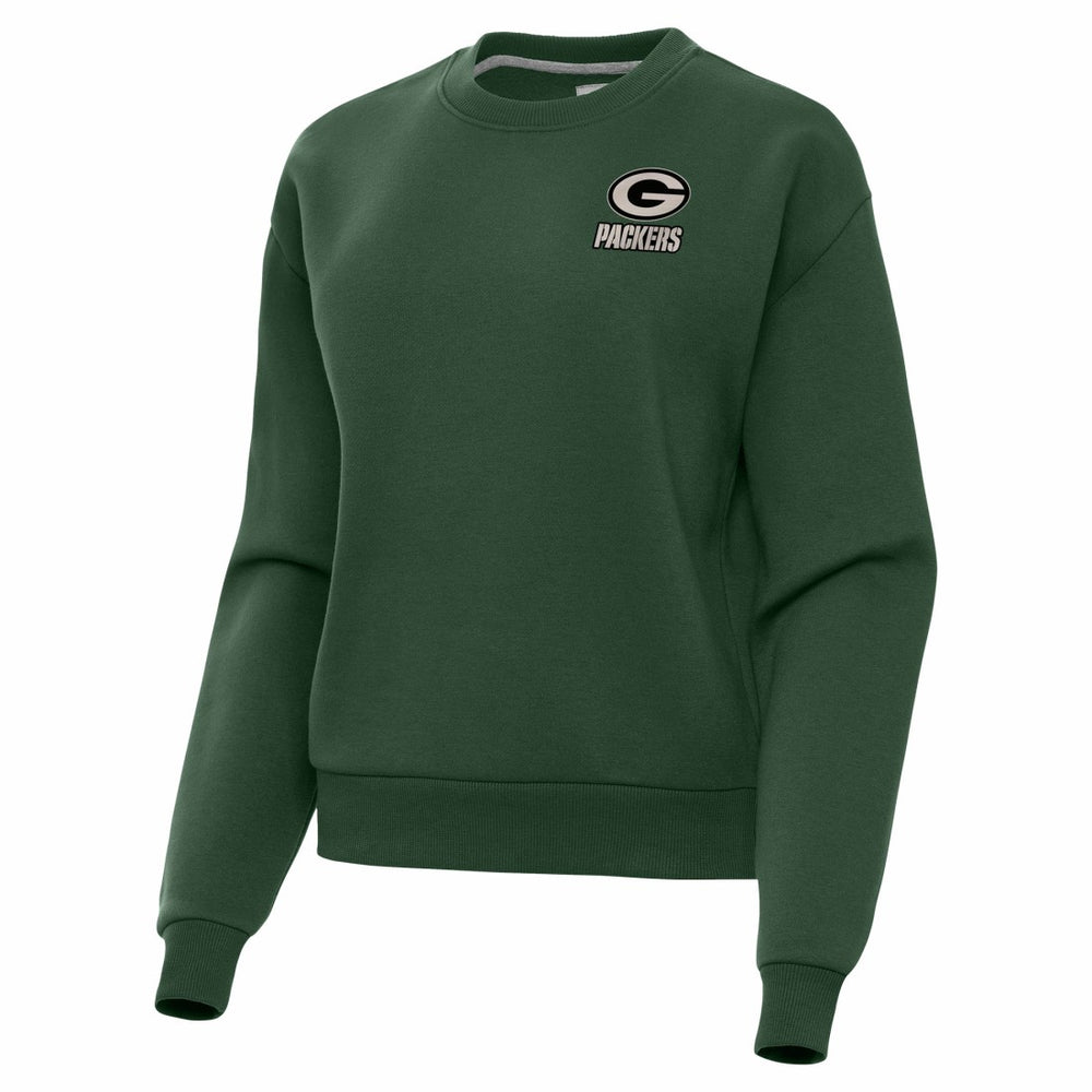 Green Bay Packers Antigua Women's Victory Pullover Sweatshirt - Hunter Green Pullover