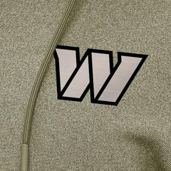 Washington Commanders Antigua Women's Justice Pullover Hoodie - Olive Hoodies