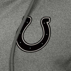 Indianapolis Colts Antigua Women's Seeker Full-Zip Hoodie Jacket - Heather Black Hoodies