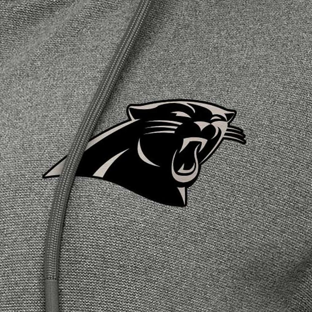 Carolina Panthers Antigua Women's Seeker Full-Zip Hoodie Jacket - Heather Black Hoodies