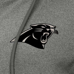 Carolina Panthers Antigua Women's Seeker Full-Zip Hoodie Jacket - Heather Black Hoodies