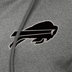 Buffalo Bills Antigua Women's Seeker Full-Zip Hoodie Jacket - Heather Black Hoodies