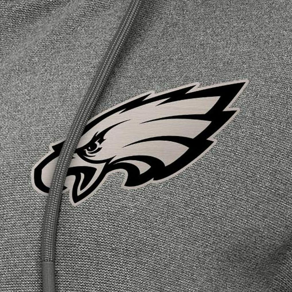 Philadelphia Eagles Antigua Women's Seeker Full-Zip Hoodie Jacket - Heather Black Hoodies