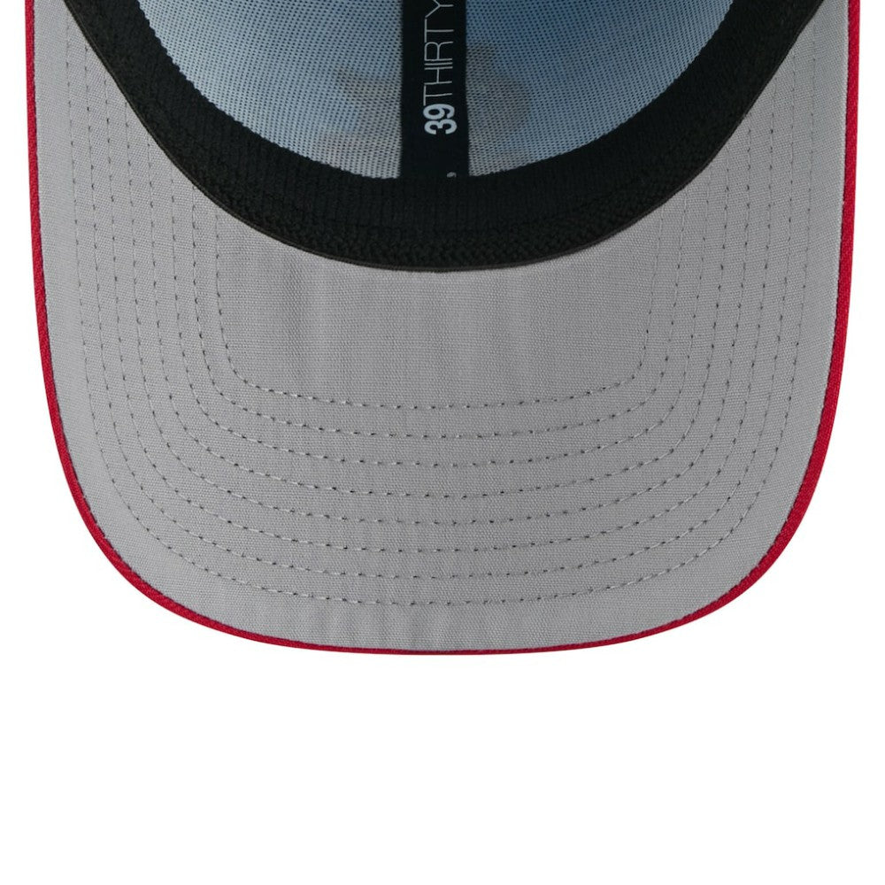 St. Louis Cardinals New Era 2025 Fourth of July 39THIRTY Flex Hat - Light Blue/Red Hats