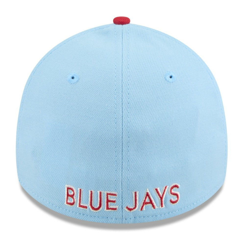 Toronto Blue Jays New Era 2025 Canada Day 39THIRTY Flex Hat - Light Blue/Red Hats