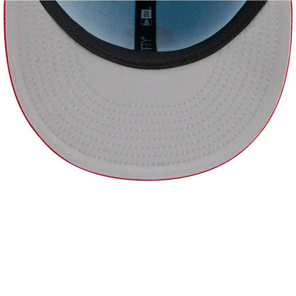 Chicago White Sox New Era 2025 Fourth of July 59FIFTY Fitted Hat - Light Blue/Red Hats