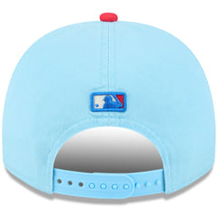 Los Angeles Angels New Era 2025 Fourth of July Golfer Snapback Hat - Light Blue/Red Hats
