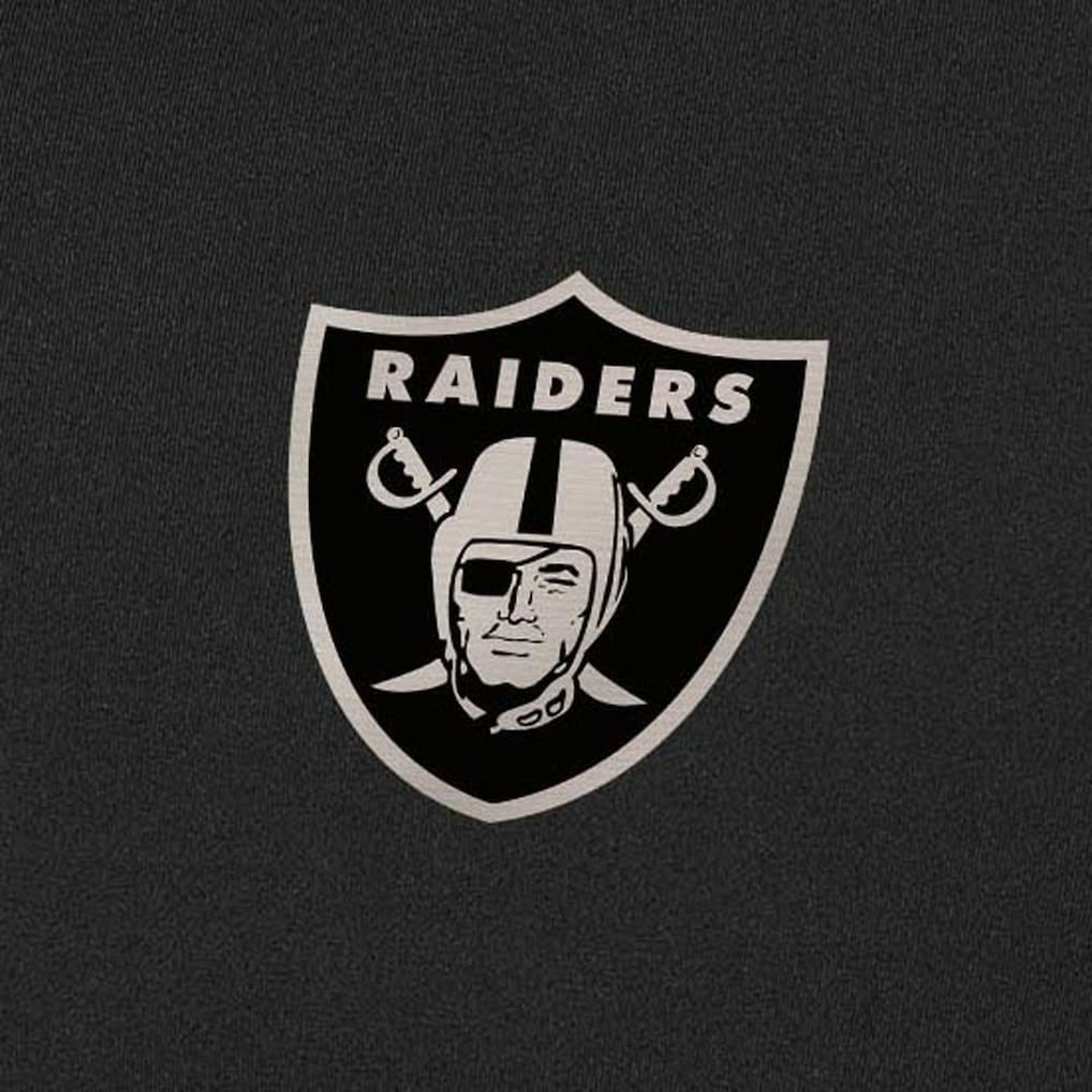 Las Vegas Raiders Antigua Content Quarter-Zip Pullover Top - Black Pullover