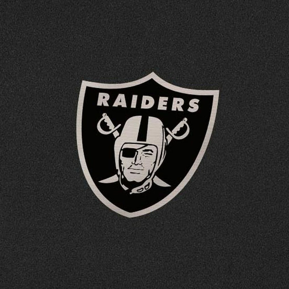 Las Vegas Raiders Antigua Content Quarter-Zip Pullover Top - Black Pullover