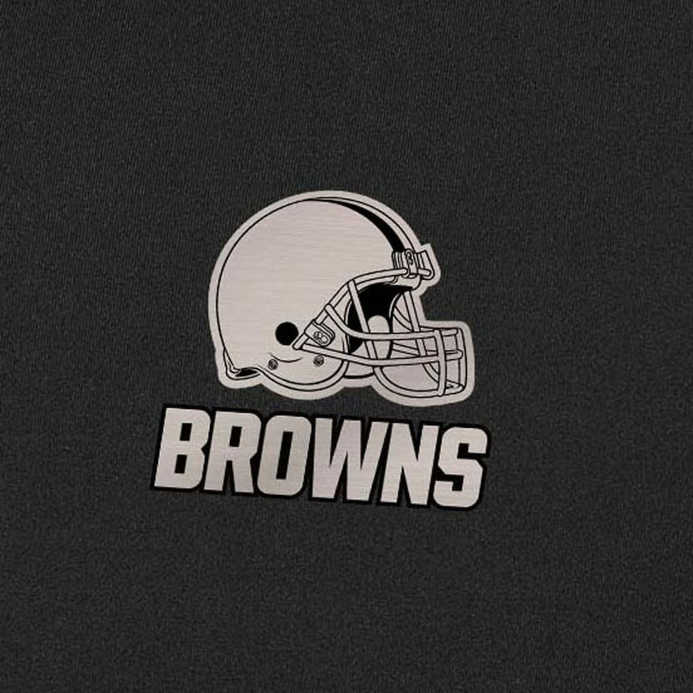 Cleveland Browns Antigua Content Quarter-Zip Pullover Top - Black Pullover