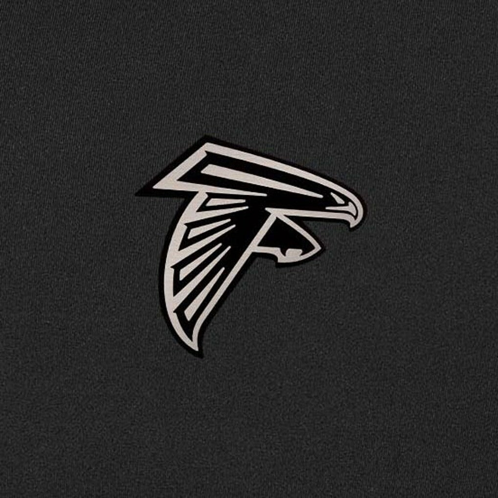 Atlanta Falcons Antigua Content Quarter-Zip Pullover Top - Black Pullover