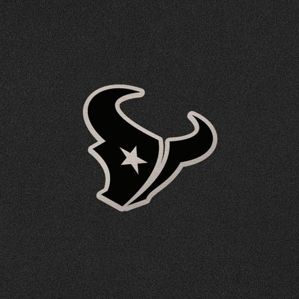 Houston Texans Antigua Content Quarter-Zip Pullover Top - Black Pullover