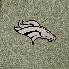 Denver Broncos Antigua Effortless Full-Zip Hoodie Jacket - Olive Hoodies