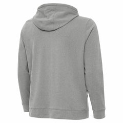 Detroit Lions Antigua Effortless Full-Zip Hoodie Jacket - Heather Gray Hoodies