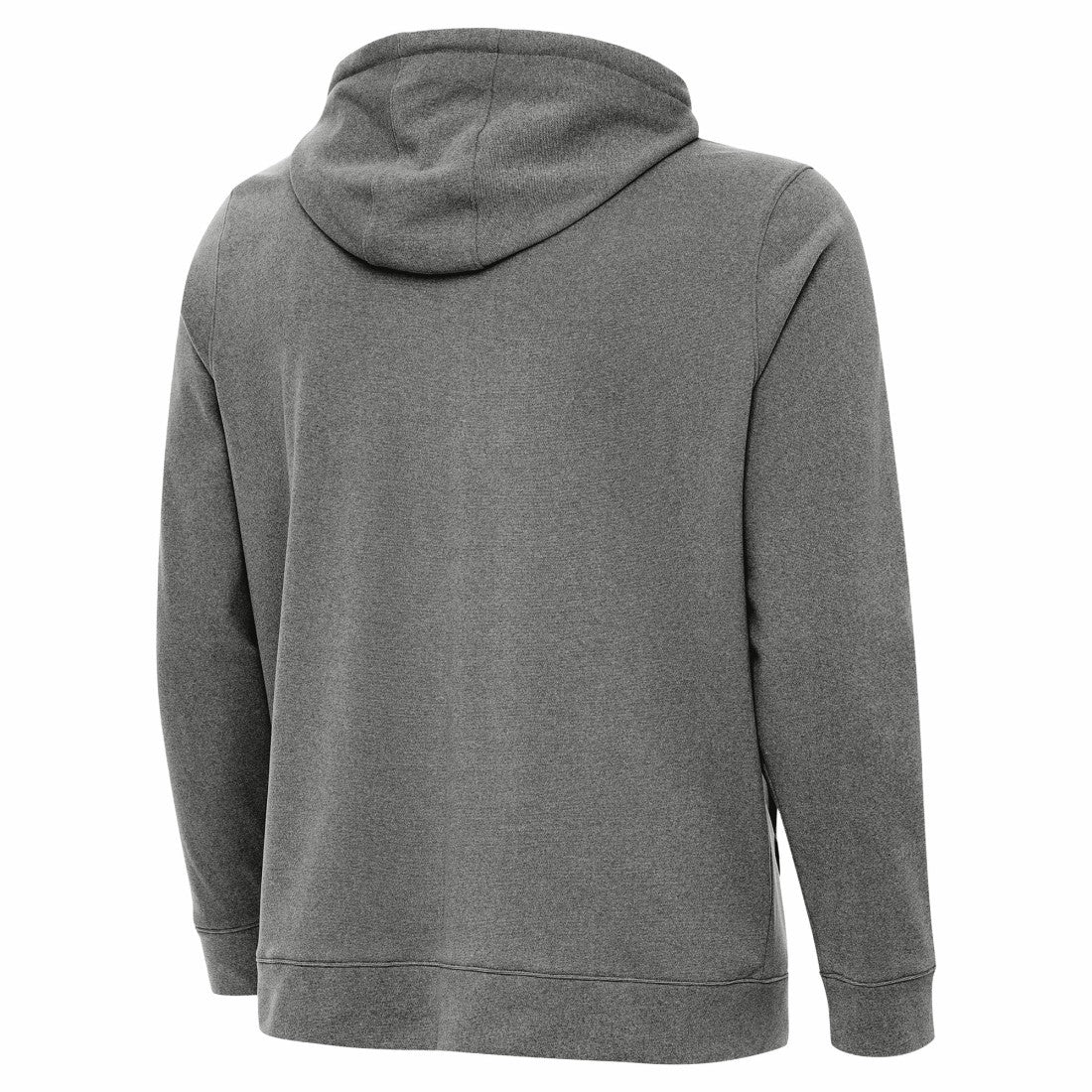 Detroit Lions Antigua Effortless Full-Zip Hoodie Jacket - Heather Black Hoodies