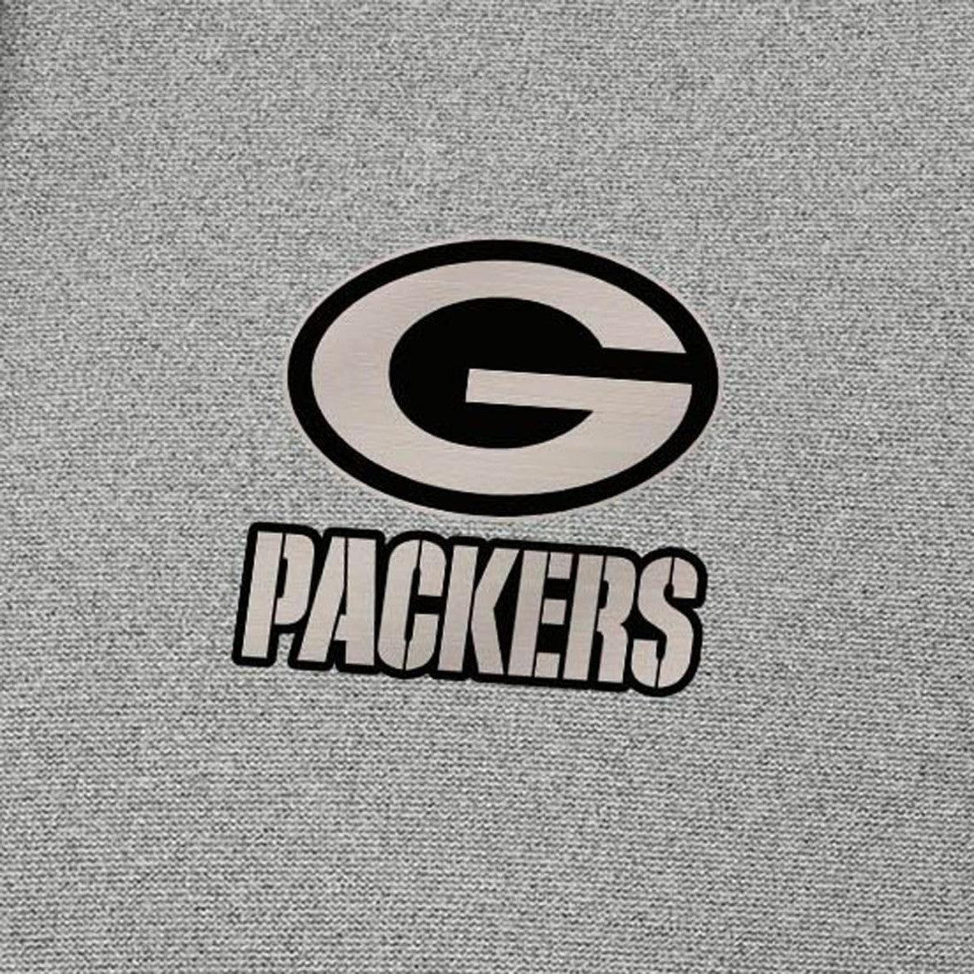Green Bay Packers Antigua Effortless Full-Zip Hoodie Jacket - Heather Gray Hoodies