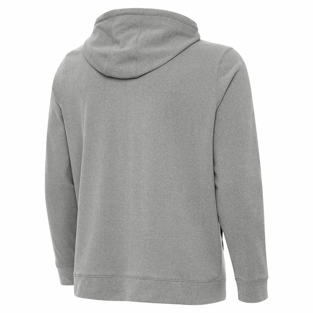Houston Texans Antigua Effortless Full-Zip Hoodie Jacket - Heather Gray Hoodies