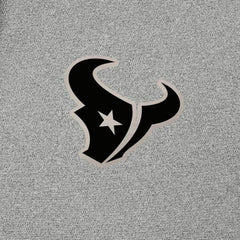 Houston Texans Antigua Effortless Full-Zip Hoodie Jacket - Heather Gray Hoodies