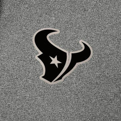 Houston Texans Antigua Effortless Full-Zip Hoodie Jacket - Heather Black Hoodies