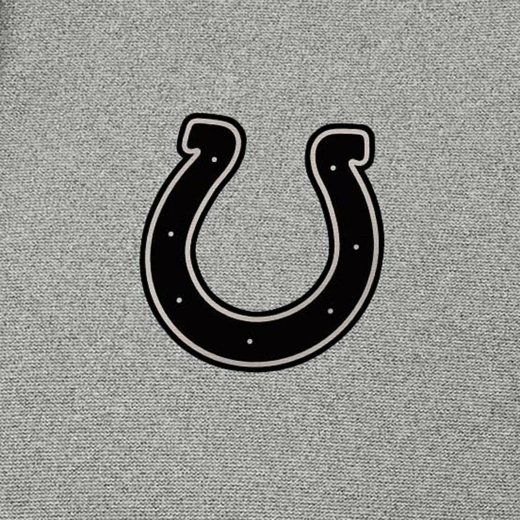 Indianapolis Colts Antigua Effortless Full-Zip Hoodie Jacket - Heather Gray Hoodies