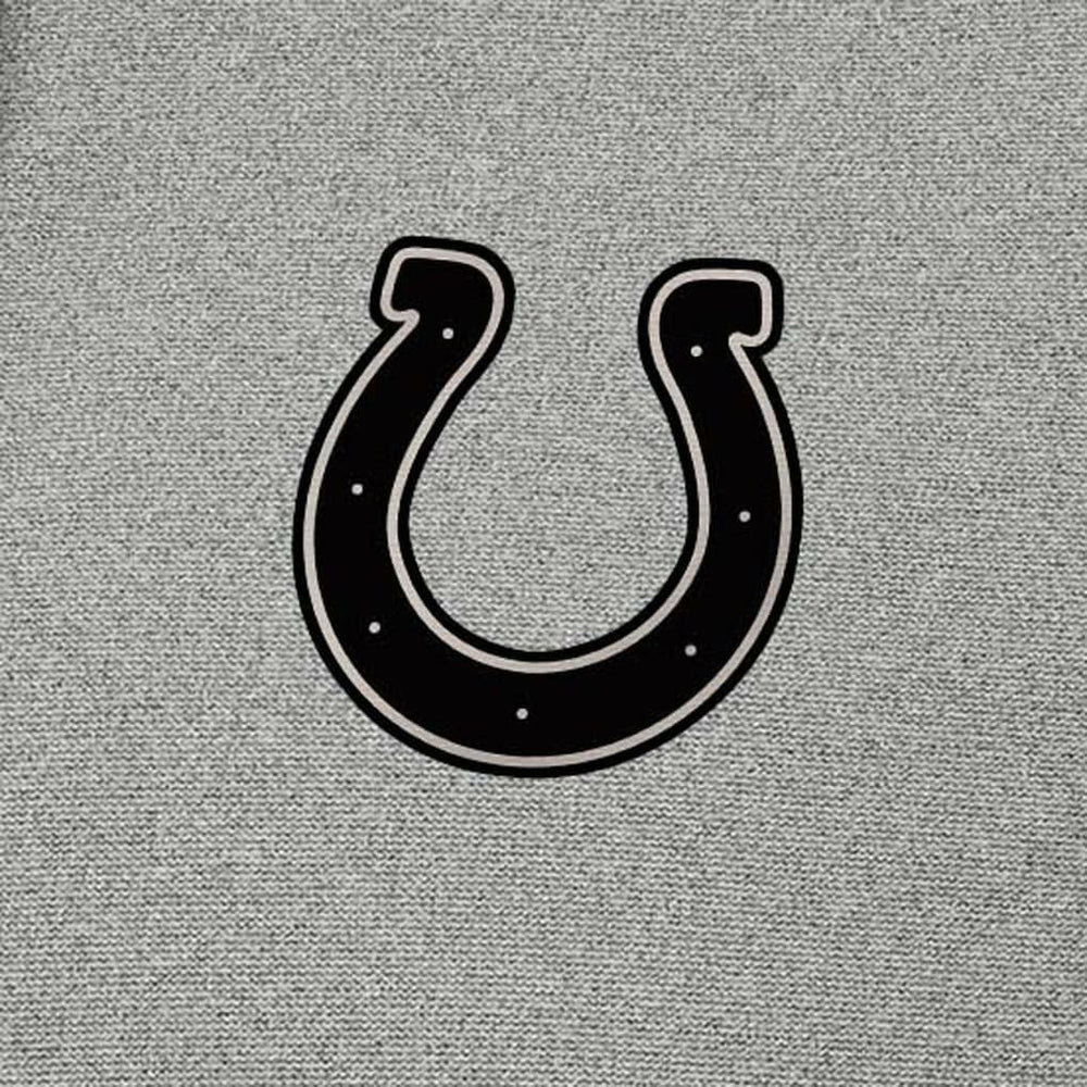 Indianapolis Colts Antigua Effortless Full-Zip Hoodie Jacket - Heather Gray Hoodies