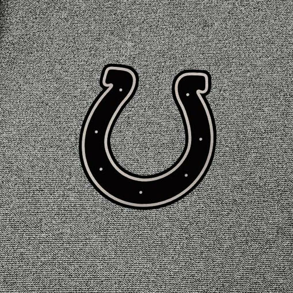 Indianapolis Colts Antigua Effortless Full-Zip Hoodie Jacket - Heather Black Hoodies
