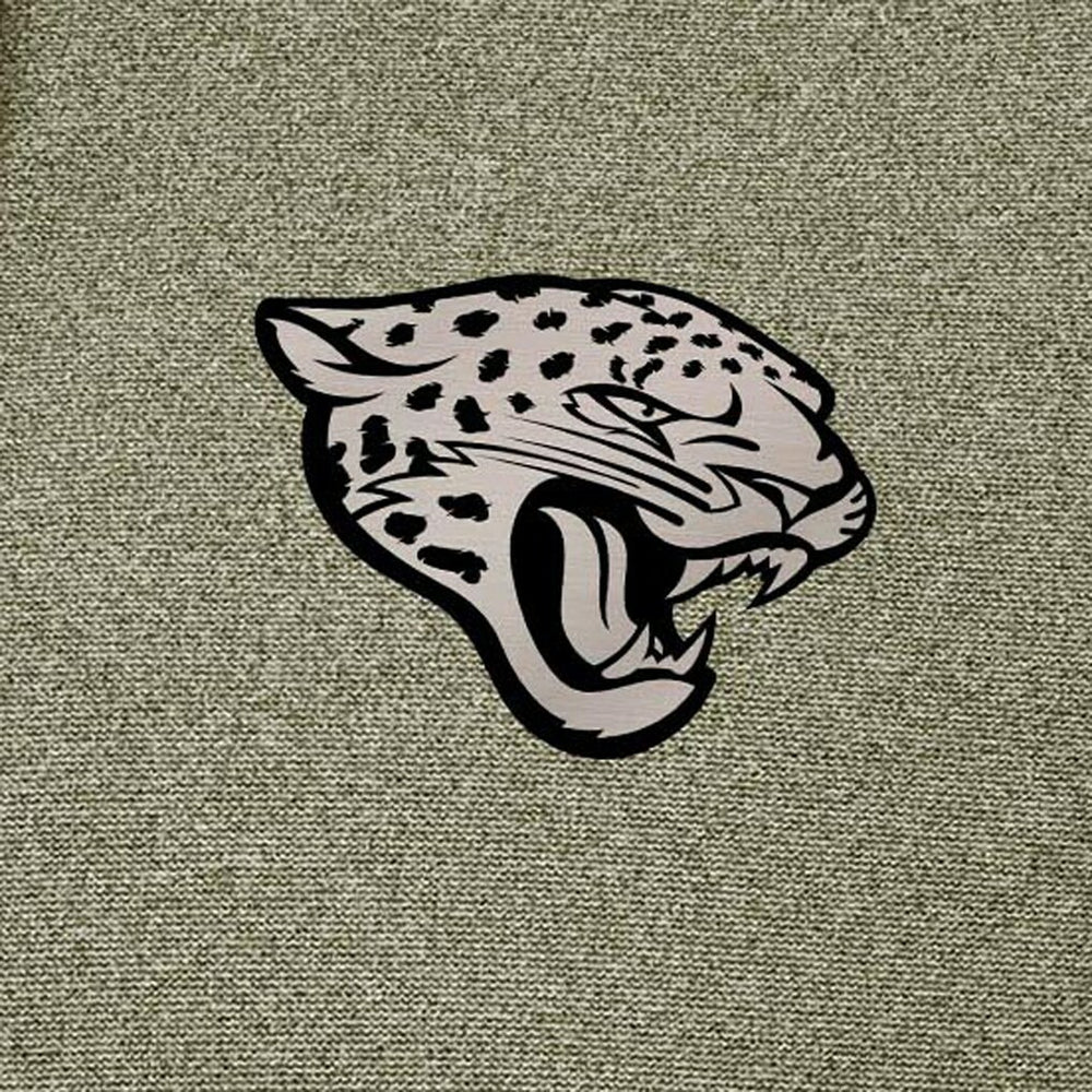 Jacksonville Jaguars Antigua Effortless Full-Zip Hoodie Jacket - Olive Hoodies
