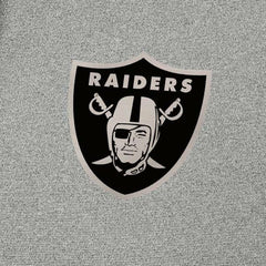 Las Vegas Raiders Antigua Effortless Full-Zip Hoodie Jacket - Heather Gray Hoodies