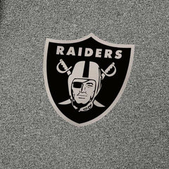 Las Vegas Raiders Antigua Effortless Full-Zip Hoodie Jacket - Heather Black Hoodies