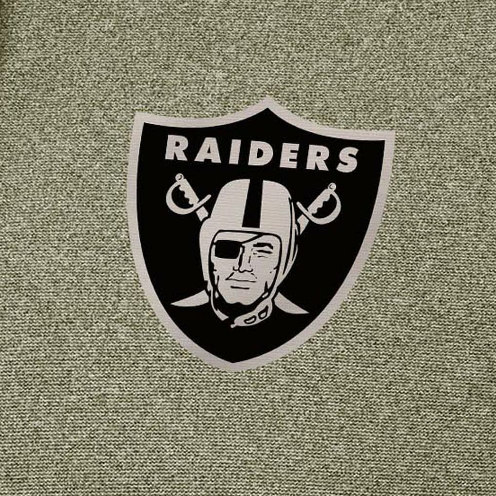 Las Vegas Raiders Antigua Effortless Full-Zip Hoodie Jacket - Olive Hoodies
