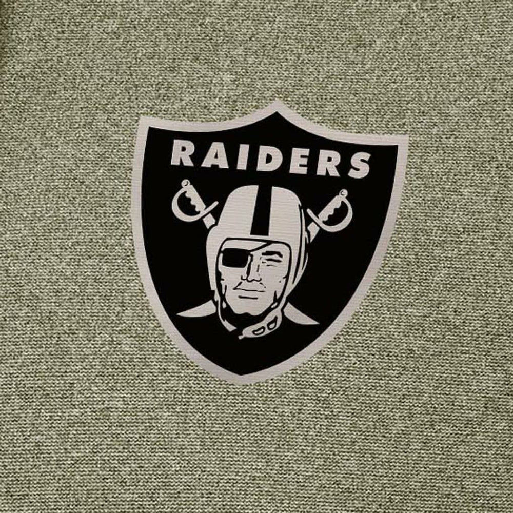 Las Vegas Raiders Antigua Effortless Full-Zip Hoodie Jacket - Olive Hoodies