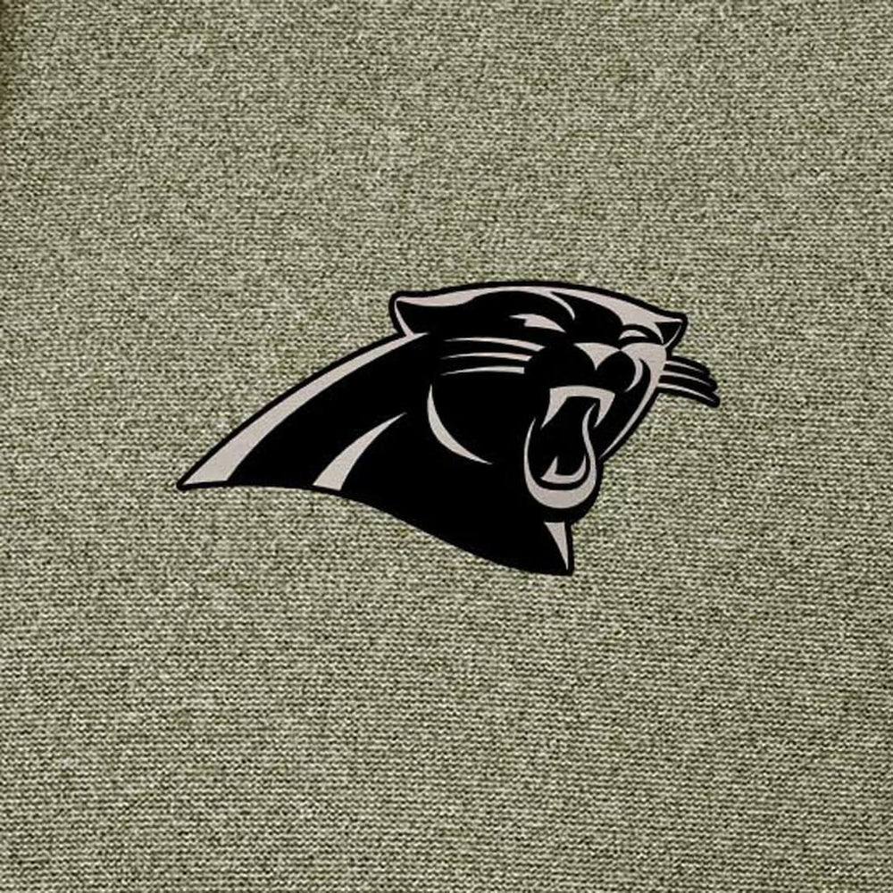 Carolina Panthers Antigua Effortless Full-Zip Hoodie Jacket - Olive Hoodies