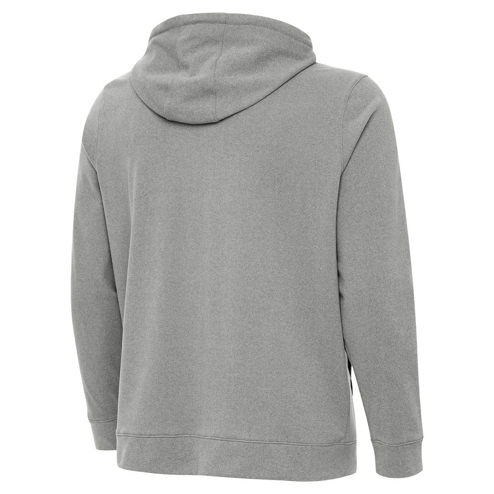 Chicago Bears Antigua Effortless Full-Zip Hoodie Jacket - Heather Gray Hoodies
