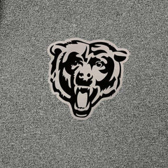 Chicago Bears Antigua Effortless Full-Zip Hoodie Jacket - Heather Black Hoodies