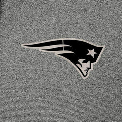 New England Patriots Antigua Effortless Full-Zip Hoodie Jacket - Heather Black Hoodies