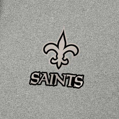New Orleans Saints Antigua Effortless Full-Zip Hoodie Jacket - Heather Gray Hoodies