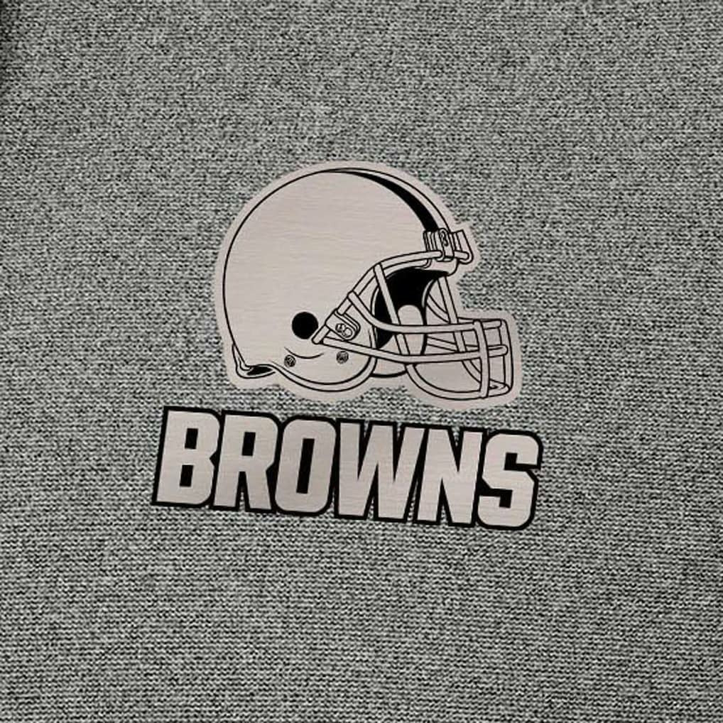 Cleveland Browns Antigua Effortless Full-Zip Hoodie Jacket - Heather Black Hoodies