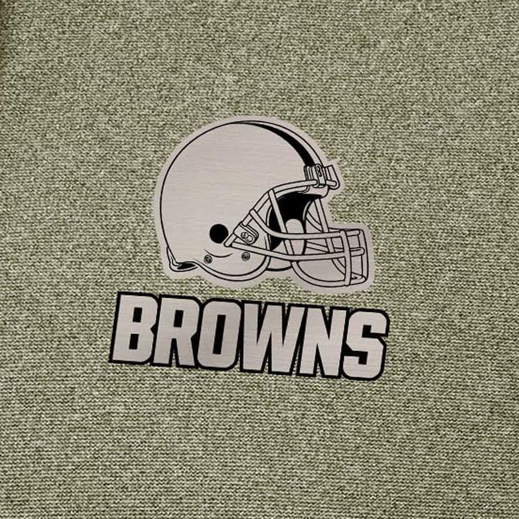 Cleveland Browns Antigua Effortless Full-Zip Hoodie Jacket - Olive Hoodies