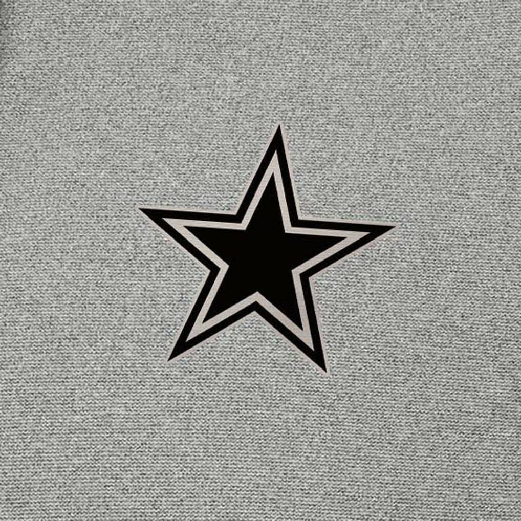Dallas Cowboys Antigua Effortless Full-Zip Hoodie Jacket - Heather Gray Hoodies