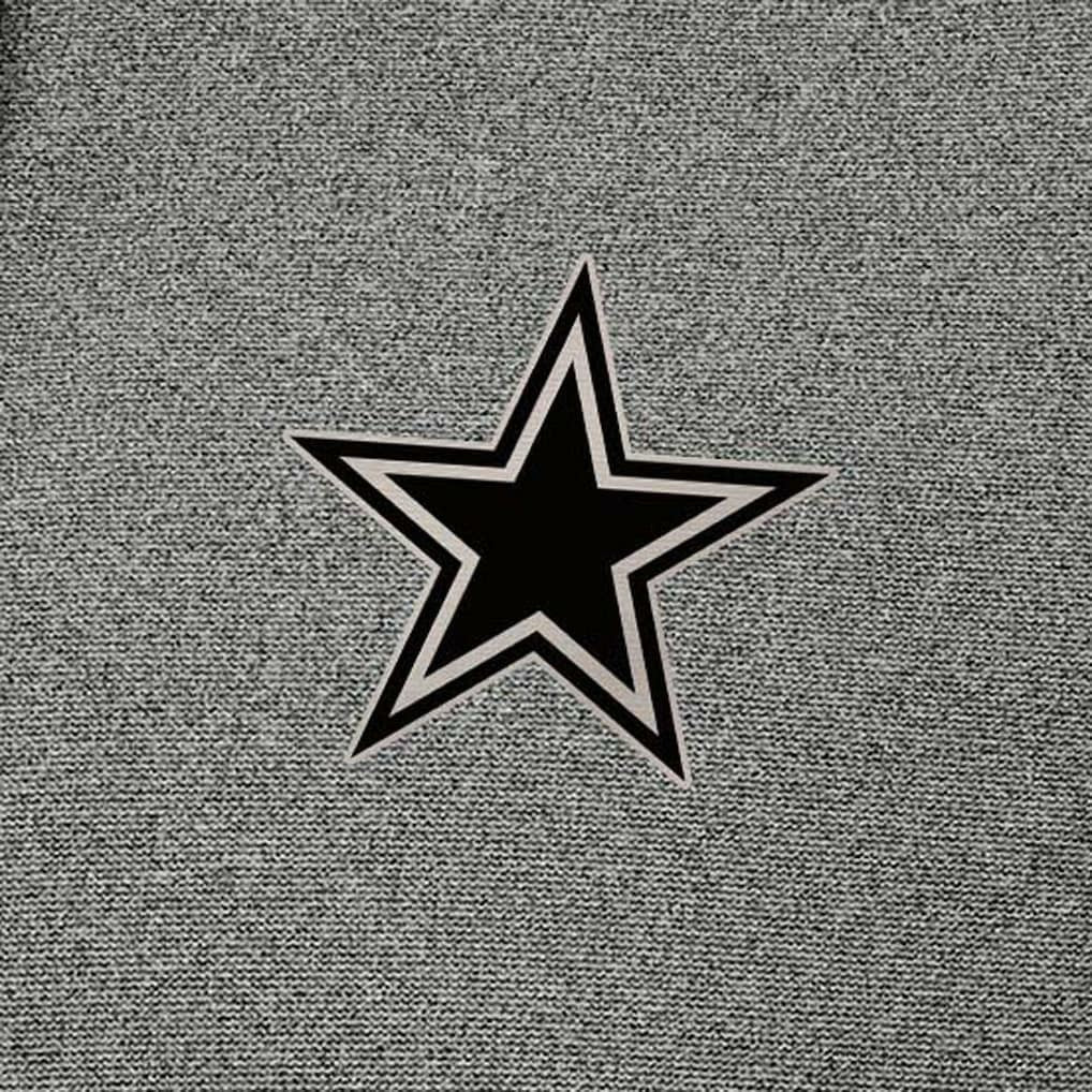 Dallas Cowboys Antigua Effortless Full-Zip Hoodie Jacket - Heather Black Hoodies