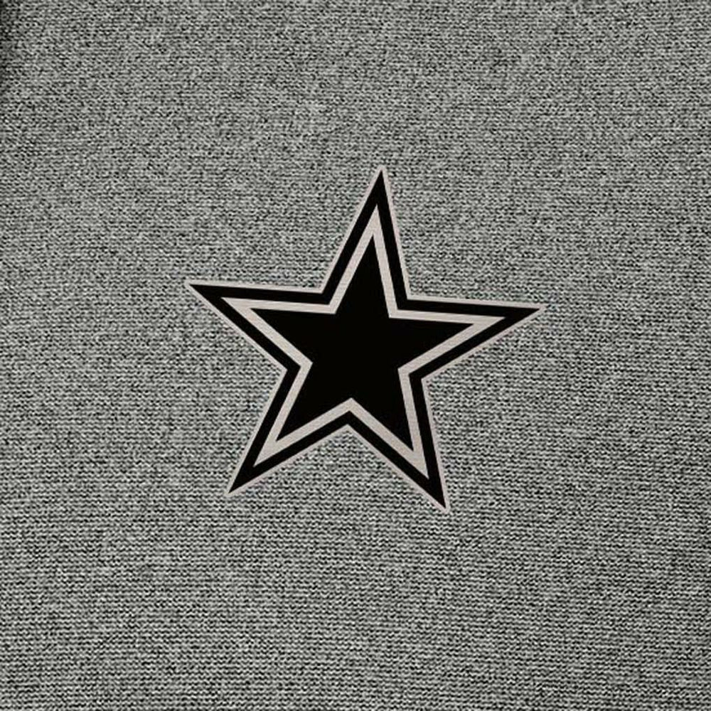 Dallas Cowboys Antigua Effortless Full-Zip Hoodie Jacket - Heather Black Hoodies