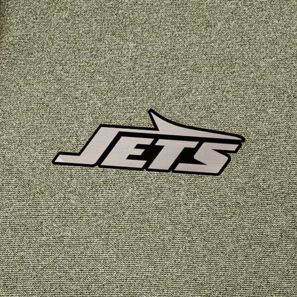 New York Jets Antigua Effortless Full-Zip Hoodie Jacket - Olive Hoodies