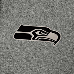 Seattle Seahawks Antigua Effortless Full-Zip Hoodie Jacket - Heather Black Hoodies
