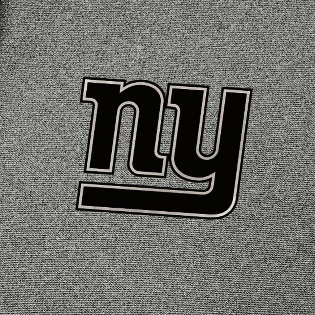 New York Giants Antigua Effortless Full-Zip Hoodie Jacket - Heather Black Hoodies